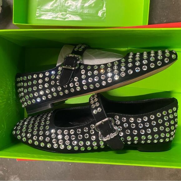 Sam Edelman Michaela Gem Flats Black
Crystal Stud Mary Jane’s shoes Revolve 6.5 - Picture 10 of 12